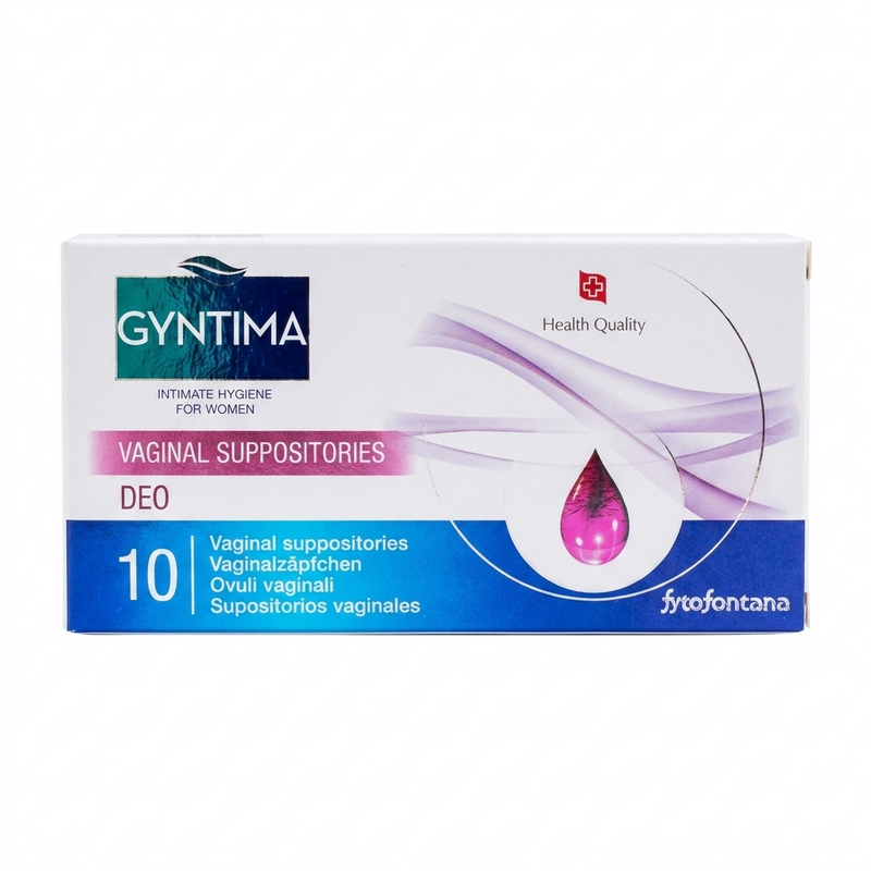 Gyntima Deo (Συσκευασία: 10 Κολπικά Υπόθετα)